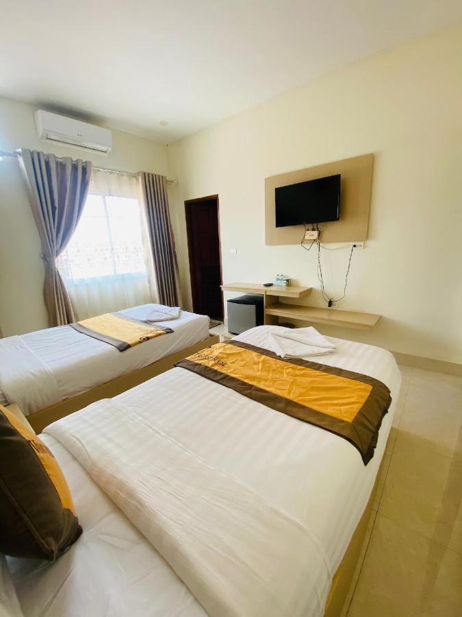 Downtown Vang Vieng Hotel Bagian luar foto